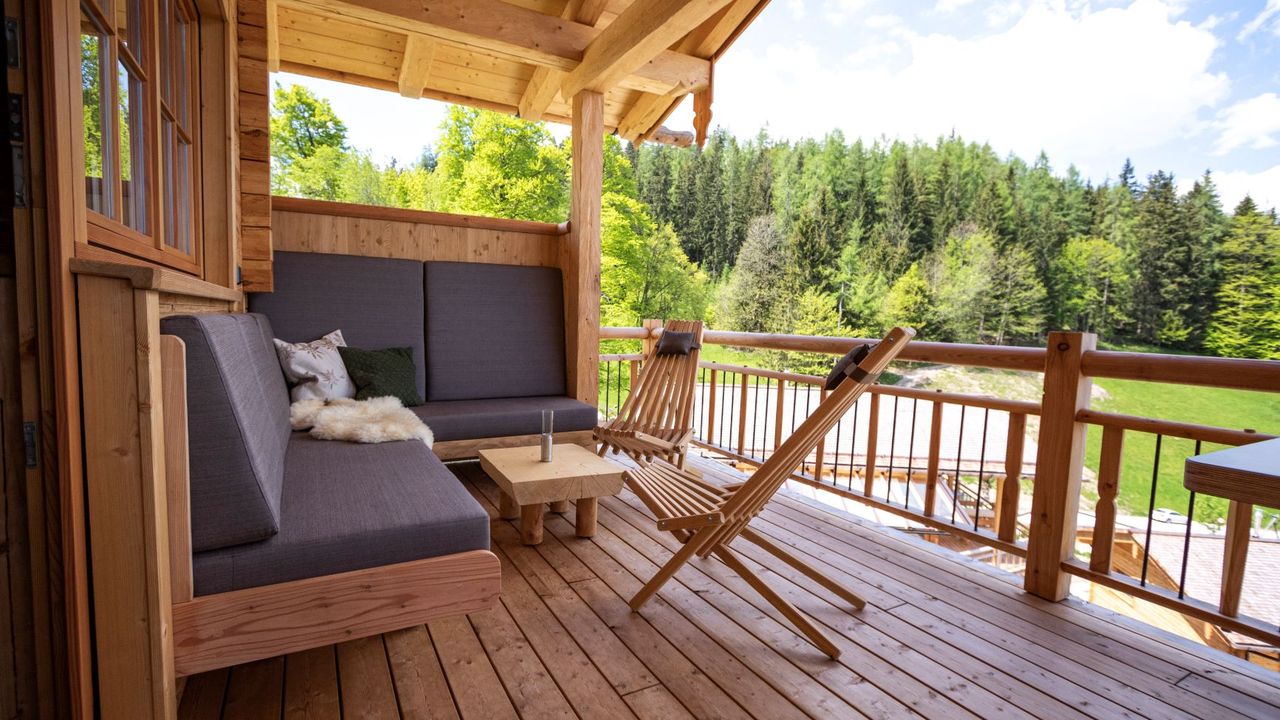 Terrasse mit Bergblick Terrasse mit Bergblick